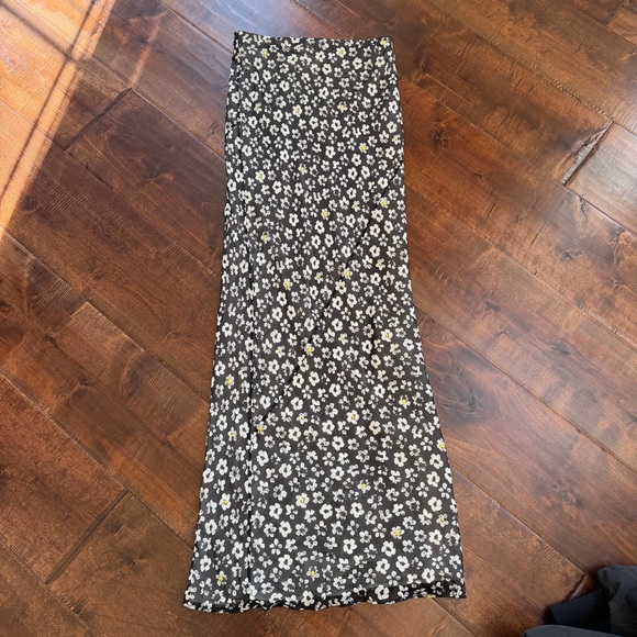 Maison Margiela Silk Floral Maxi Skirt - Picture 5 of 7